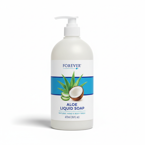 Forever Aloe Liquid Soap – Moisture-Retaining Natural Hand & Body Wash (473ml)